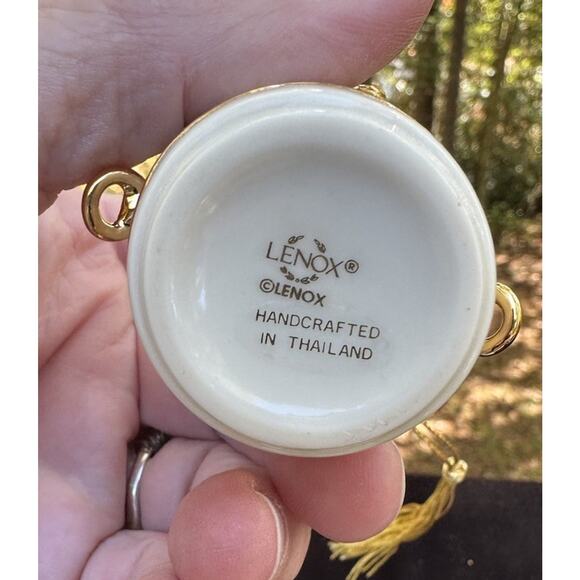 Vtg Lenox Christmas Ornament Celebrate 2000 Korbel Champagne 3.25” Mint-S73 - Picture 5 of 7